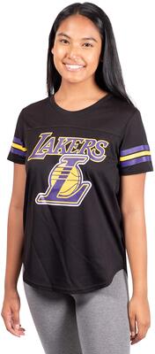 Alle Details zum Fußball-Trikot Ultra Game NBA Damen Soft Mesh Jersey T-Shirt, Damen, Women's Soft Mesh Jersey Tee Shir, schwarz und ähnlichen Trikots