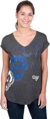 Ultra Game NFL Womens Super Soft Modal Vintage V-Neck T-Shirt bei Amazon bestellen