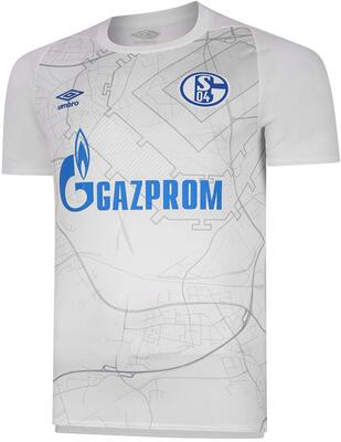 UMBRO FC Schalke 04 Auswärtstrikot 20/21 weiß bei Amazon bestellen