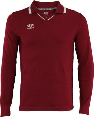 Umbro Johnny Collar Herren Jersey-Shirt aus Baumwolle mit langen Ärmeln bei Amazon bestellen