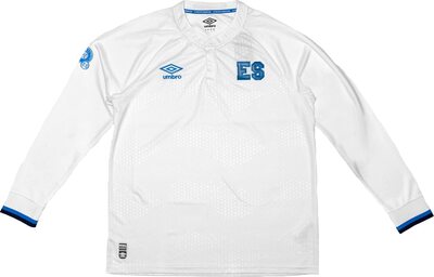 Umbro Men's El Salvador Away Long Sleeve Soccer Jersey 2021 (Large) White bei Amazon bestellen