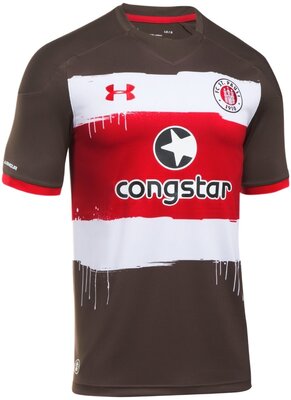 Under Armour FC St.Pauli Heim Trikot braun Kiezkicker Home Jersey 2.Bundesliga bei Amazon bestellen