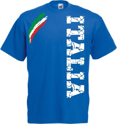 Alle Details zum Fußball-Trikot vestipassioni T-Shirt Italien auch für Kinder Europa Fußball und ähnlichen Trikots