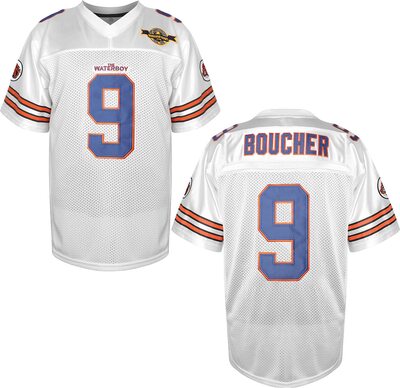 Villa The Waterboy Fußballtrikot # 9 Bobby Boucher 50. Jahrestag genäht Film Fußball Trikots Herren S-XXXL bei Amazon bestellen
