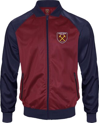 Alle Details zum Fußball-Trikot West Ham United FC - Herren Trainingsjacke - Retro - Offizielles Merchandise und ähnlichen Trikots