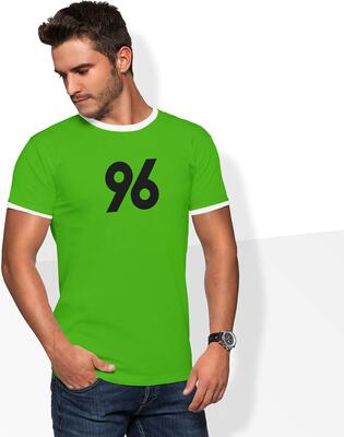 World of Football Ringer T-Shirt Front 96 bei Amazon bestellen