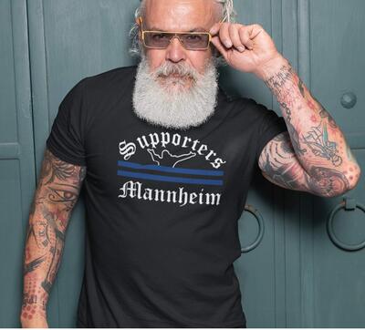 World of Football T-Shirt Supporters-Mannheim bei Amazon bestellen