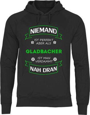 wowshirt Herren Hoodie Fußball Trikot Gladbacher Mönchengladbach bei Amazon bestellen