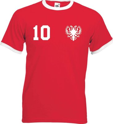 Youth Designz Herren T-Shirt Trikot Russland mit Wunschname + Nummer bei Amazon bestellen