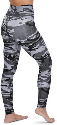 Zubaz NFL Damen-Leggings mit Tarnmuster und Linien in Teamfarben bei Amazon bestellen